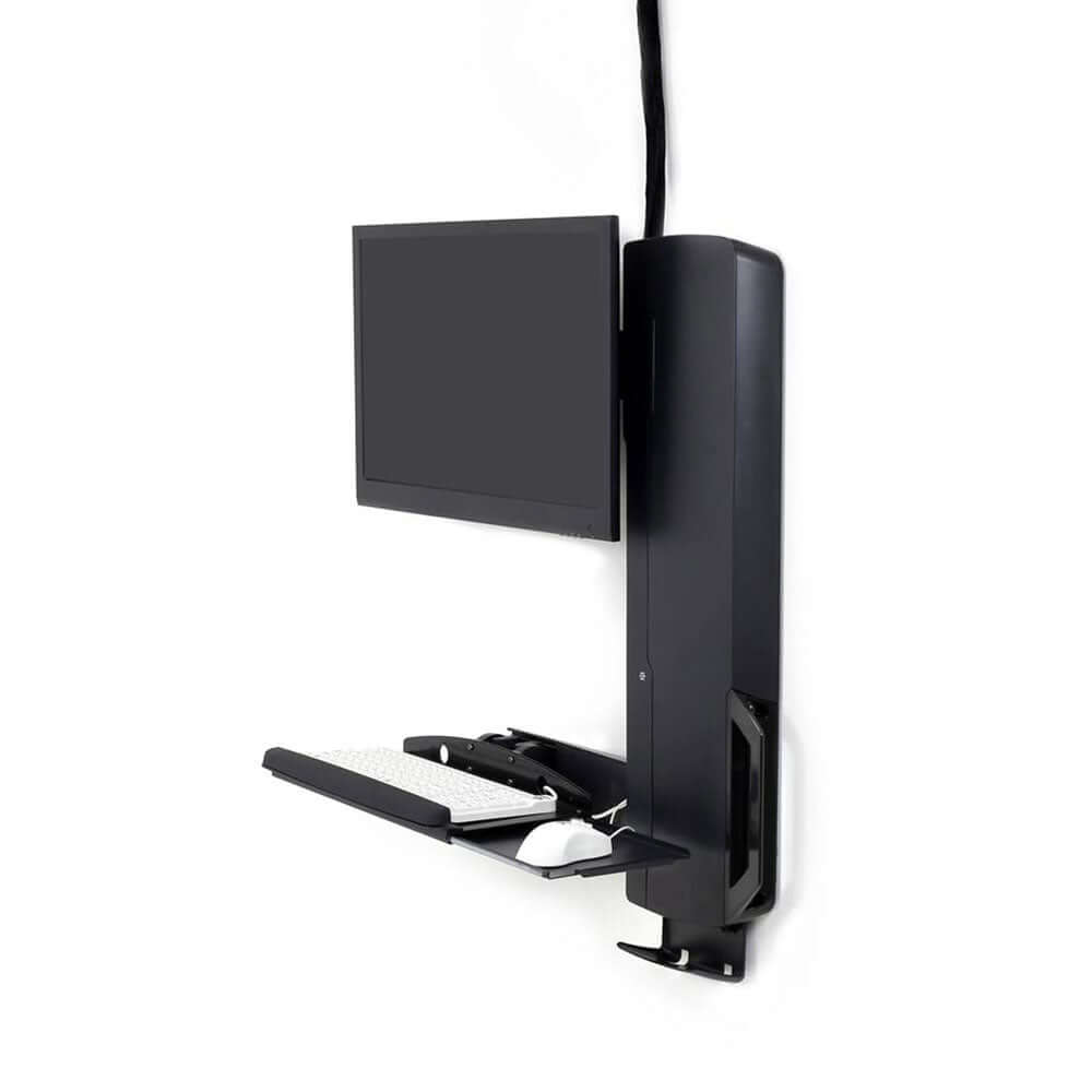 Ergotron StyleView® Sit-Stand Vertical Lift, High Traffic Area