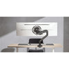 Thinking Works 2:22 Curve single monitor arm in matte black with gas spring detail visible