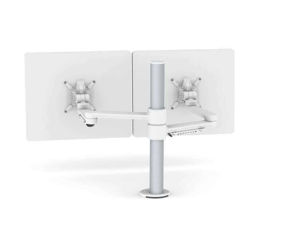 Monitor Module Dual Action C.ME LCD Monitor Double Arm - Solution for Dual Screens - Ergonomics Now