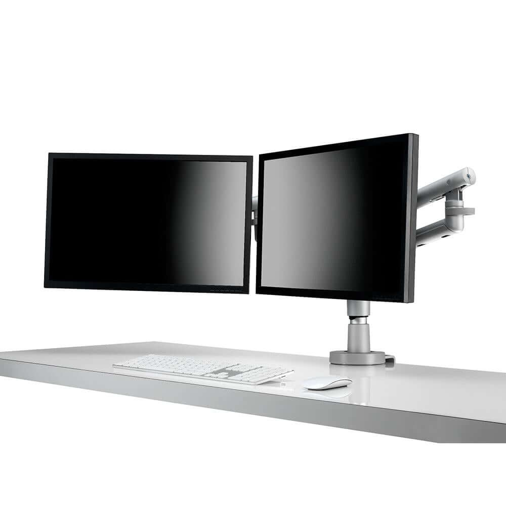 Dual Monitor Arms - Hold 2 Computer Screens - Ergonomics Now