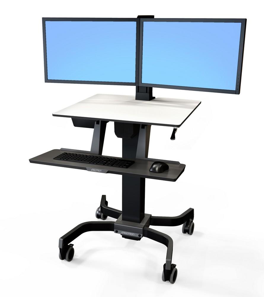WorkFit-C Dual Sit-Stand Workstation