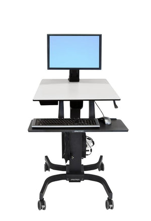 WorkFit-C Single HD Sit-Stand Workstation