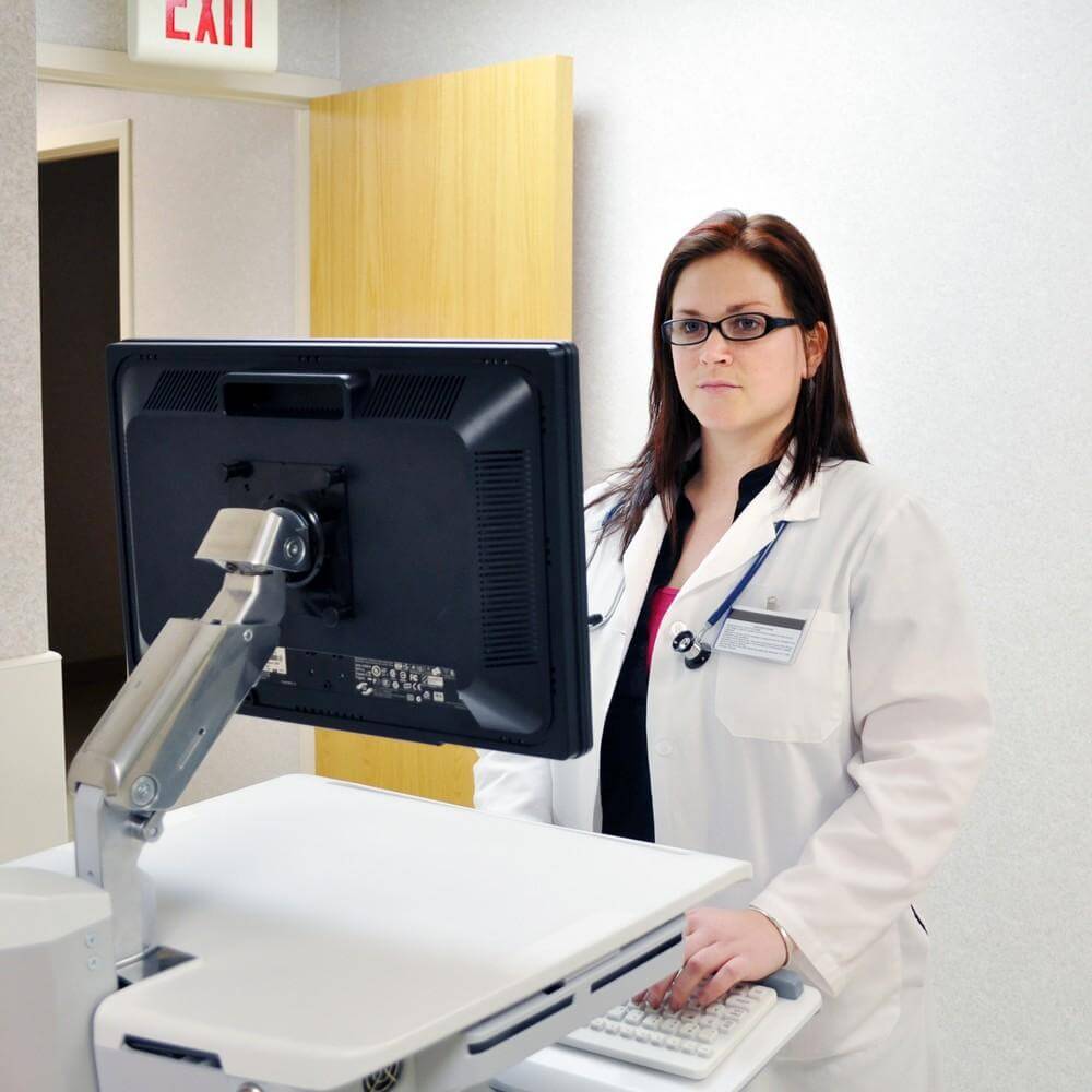 Styleview StyleView® Cart with LCD Arm - Ergonomics Now