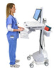 StyleView® Cart with LCD Pivot, SLA Powered