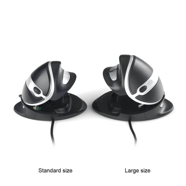 Oyster Mouse Ambidextrous Vertical Adjustable Mouse Ergonomics Now