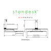 Standesk Pro Memory Electric Sit Stand Workstation