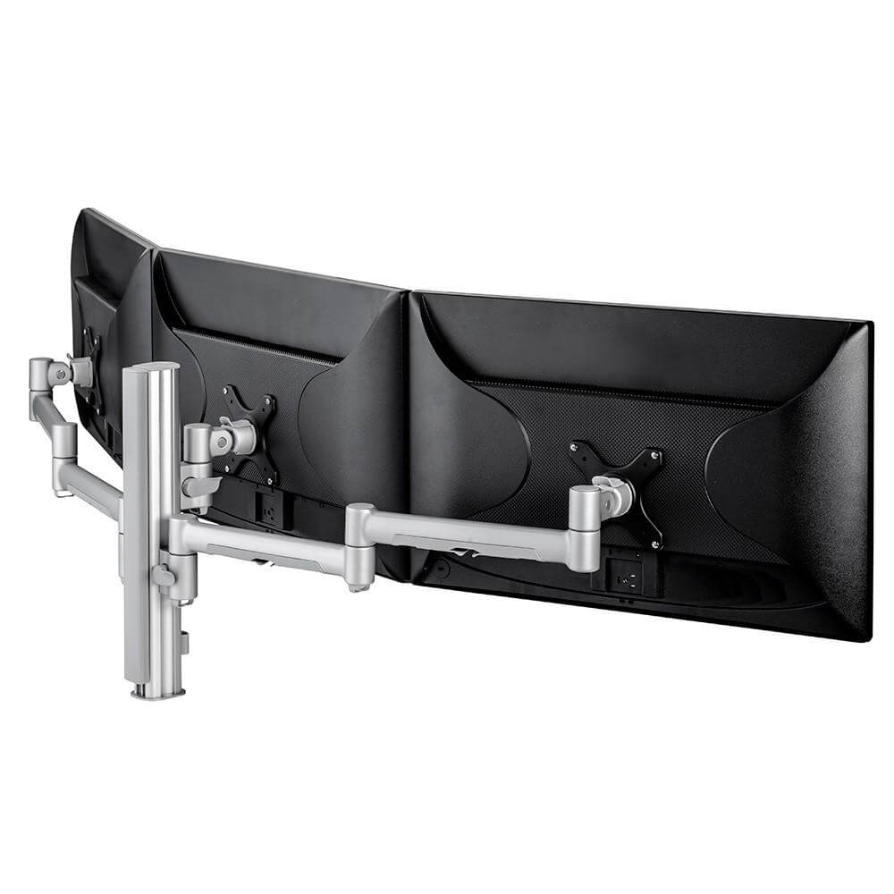 Triple Monitor Arms and Monitor Stands - Ergonomics Now