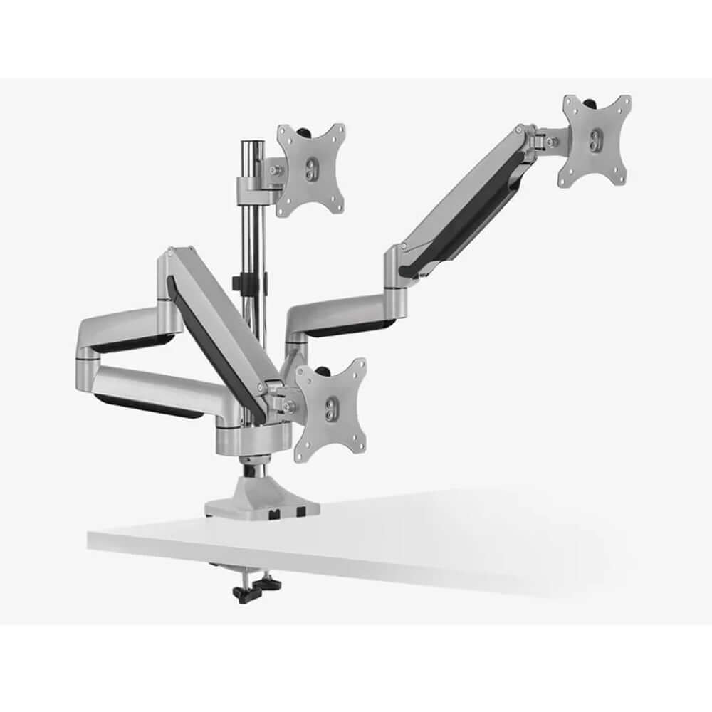 Triple Monitor Arms and Monitor Stands - Ergonomics Now