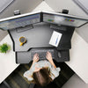 Ergotron WorkFit™ Corner Standing Desk 